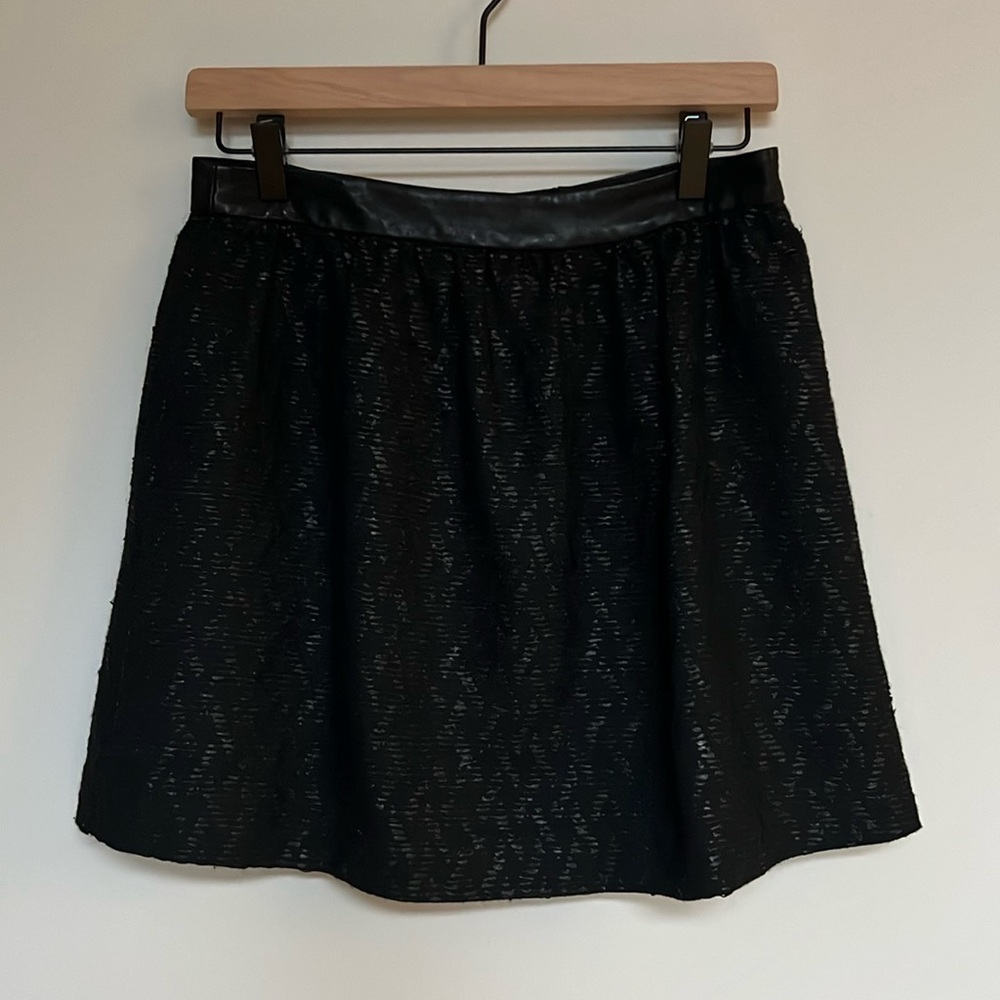 Alice + Oliva Black Lace Skirt 6